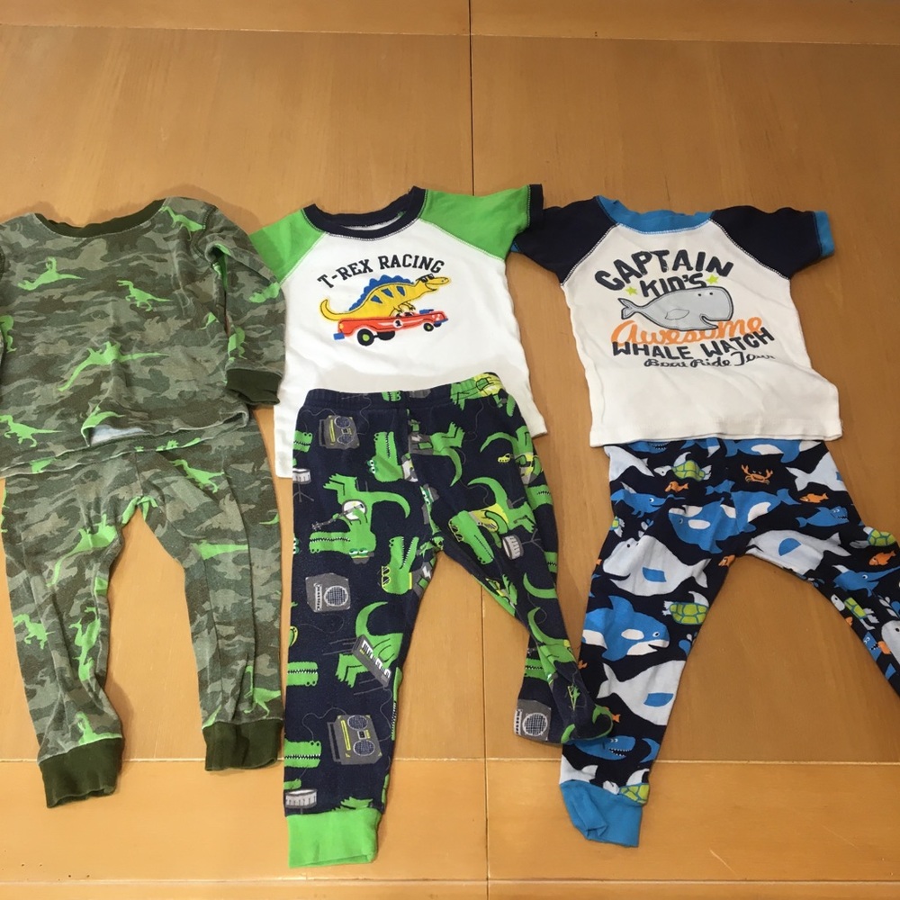 Carters boys pajamas